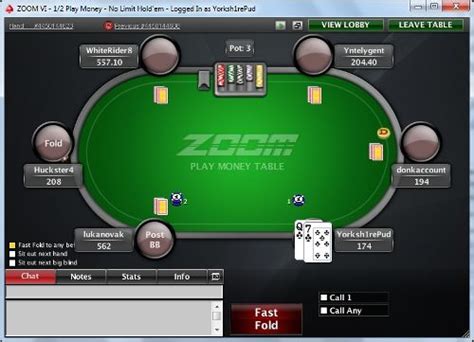 zoom pokerstars|zoom poker.